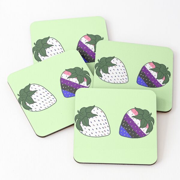 Item preview, LGBTQ+ Pride Month Strawberries - Genderfluid Flag designed and sold by sophkf-designs.