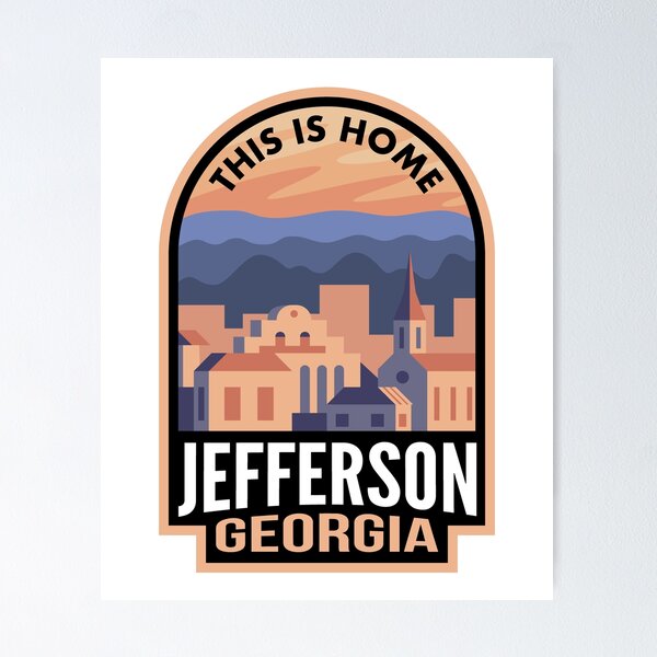 Item preview, Downtown Jefferson Georgia This is Home designed and sold by HalpinDesign.