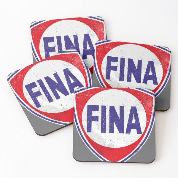 Item preview, Fina gasoline 1960 vintage sign  designed and sold by MadisonCoulte.