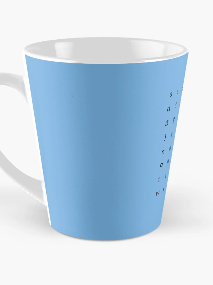 Thumbnail 3 of 4, Coffee Mug, Alphabet (Small Letters) designed and sold by RuthHammer.