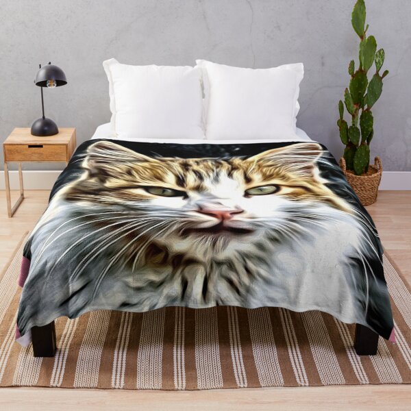 Item preview, Digital portrait of a criminal cat designed and sold by thalasson.