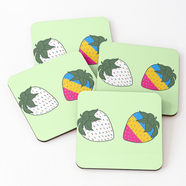 Item preview, LGBTQ+ Pride Month Strawberries - Pansexual Flag designed and sold by sophkf-designs.