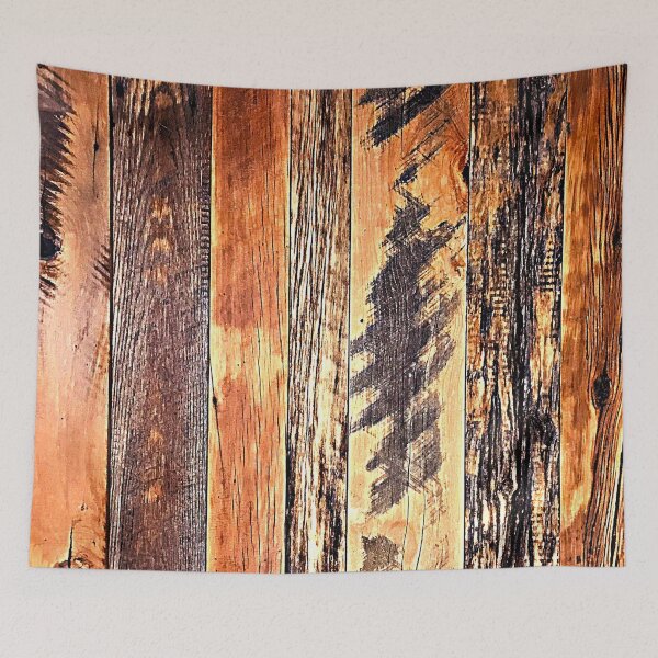 Item preview, Amber Golden Whiskey-Colored Vintage Wood Planks Photo designed and sold by DEC02.