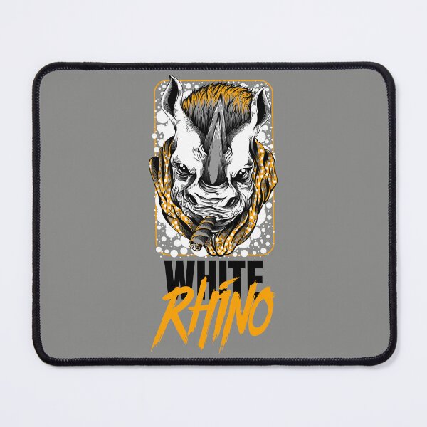 Item preview, White Rhino  Marijuana Cannabis Weed Strain  -420 Stoner Design-  Orange designed and sold by YomeHayin.