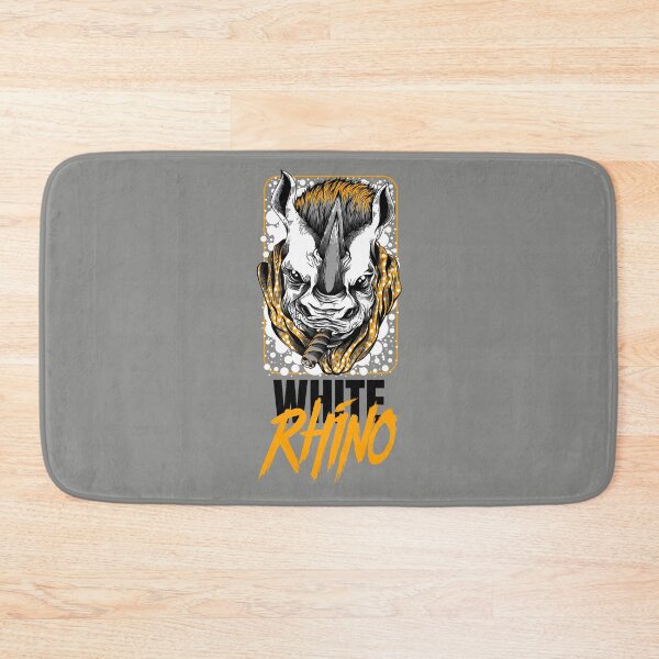 Item preview, White Rhino  Marijuana Cannabis Weed Strain  -420 Stoner Design-  Orange designed and sold by YomeHayin.