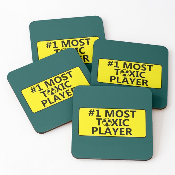 Item preview, 1 Most Toxic Player   designed and sold by WankyCandle.