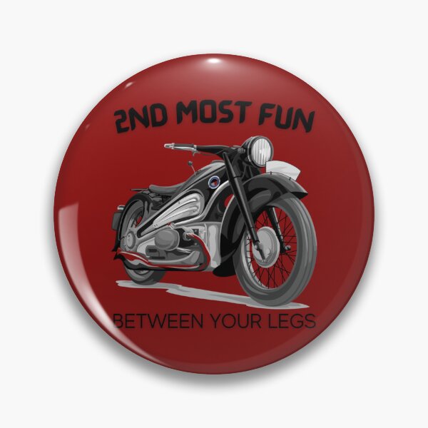 Item preview, 2nd Most Fun Motorcycle Between Your Legs designed and sold by WankyCandle.