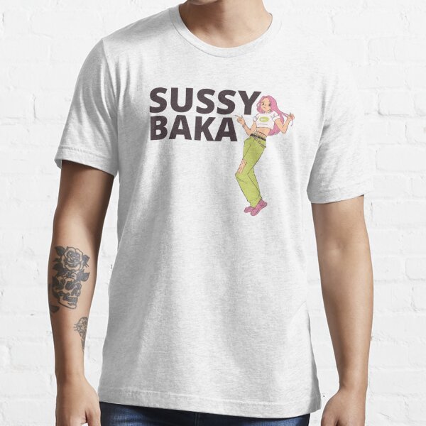 Sussy Baka Anime Girl T Shirt For Sale By Anxatzi Redbubble Sussy Baka Meme T Shirts 