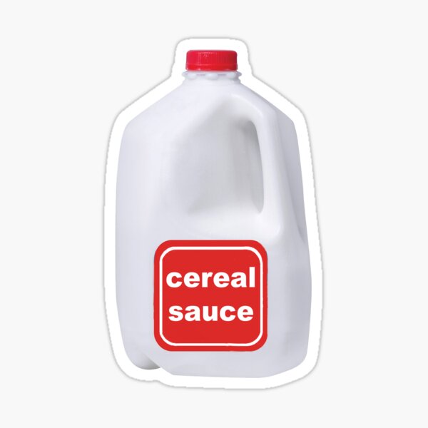 cereal sauce Sticker