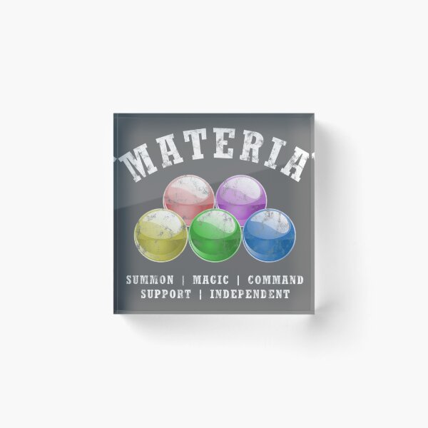 Item preview, Final Fantasy VII Materia designed and sold by MadisonCoulte.