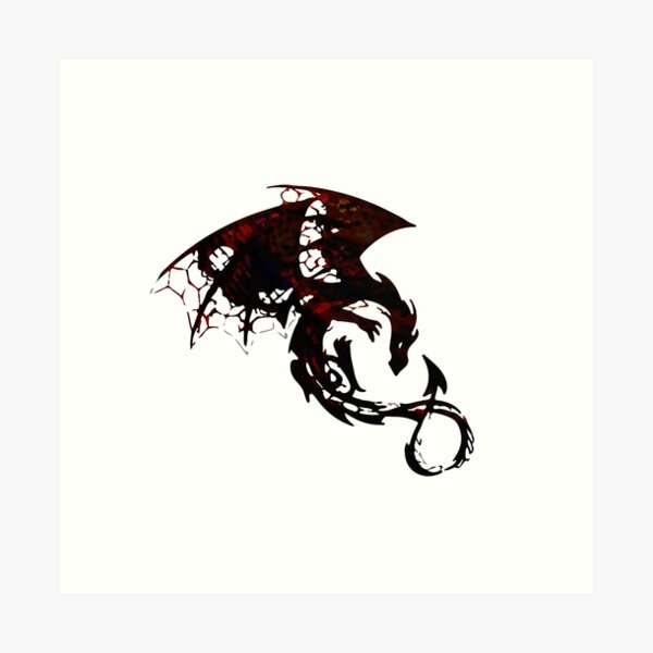 Item preview, Fate of the Dragon designed and sold by Mad Monkey Shop.