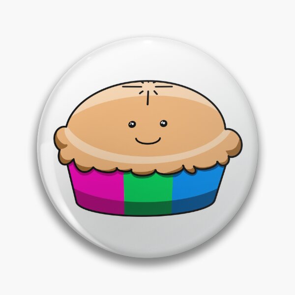 Artikelvorschau, Polysexual Pride Happy Pie entworfen und verkauft von CJ Vanderbeek.