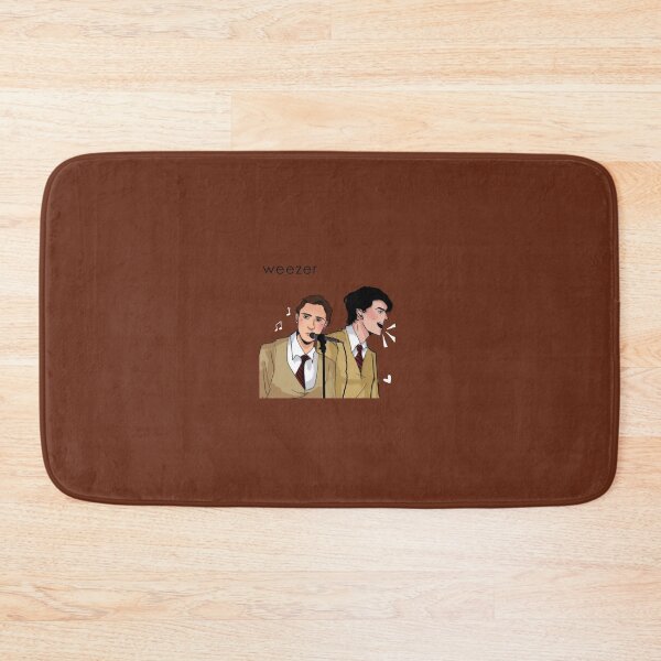 Item preview, Rivers Cuomo Brian Bell Buddy Holly Music Video Art designed and sold by bubbleiel.