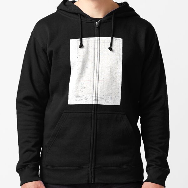 Interstate Apparel Mens Indian Dumbells Black Fleece Zipper Hoodie Black