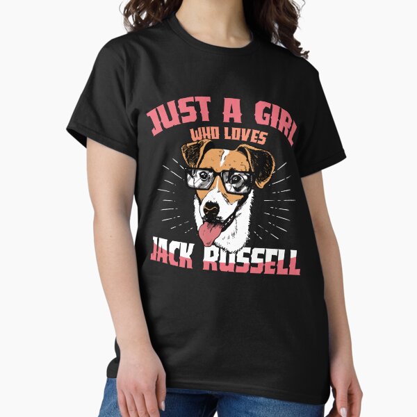 Item preview, Just A Girl Who Loves Jack Russell Pup Dog Lovers designed and sold by ankarsdesign.