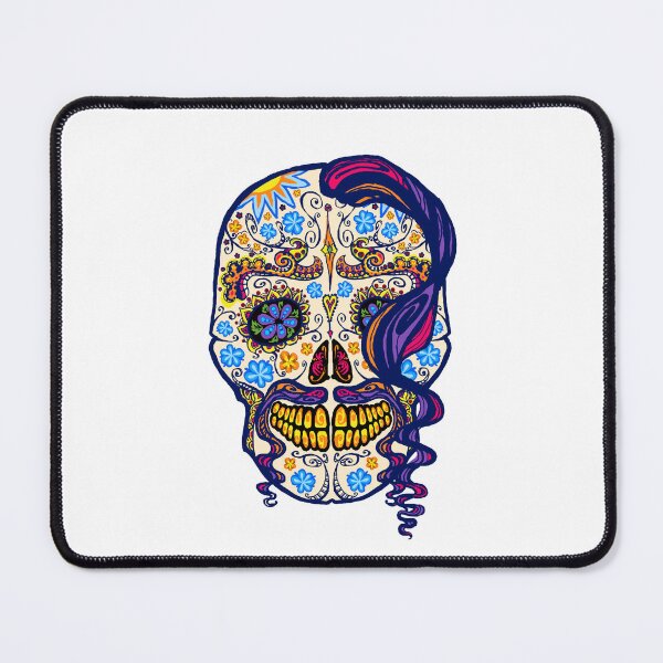 Item preview, Sugar Skull and Flowers, Ukraine Cossack designed and sold by Digi Artworks Store.