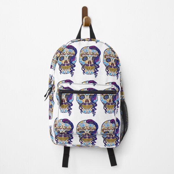 Item preview, Sugar Skull and Flowers, Ukraine Cossack designed and sold by Digi Artworks Store.