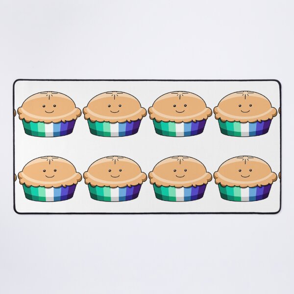 Item preview, Trans Inclusive Gay Men Pride Happy Pie designed and sold by CJ Vanderbeek.
