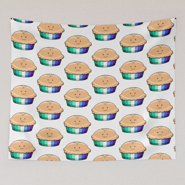 Item preview, Trans Inclusive Gay Men Pride Happy Pie designed and sold by CJ Vanderbeek.