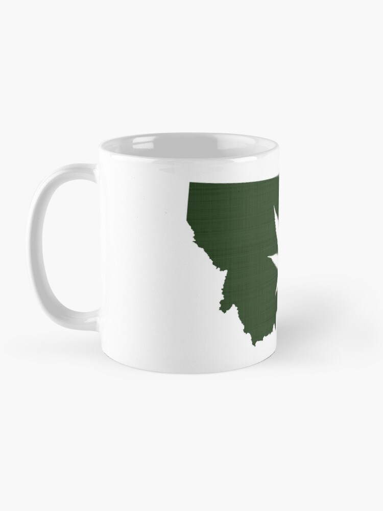 Alternate view of Marijuana Leaf Montana Mug