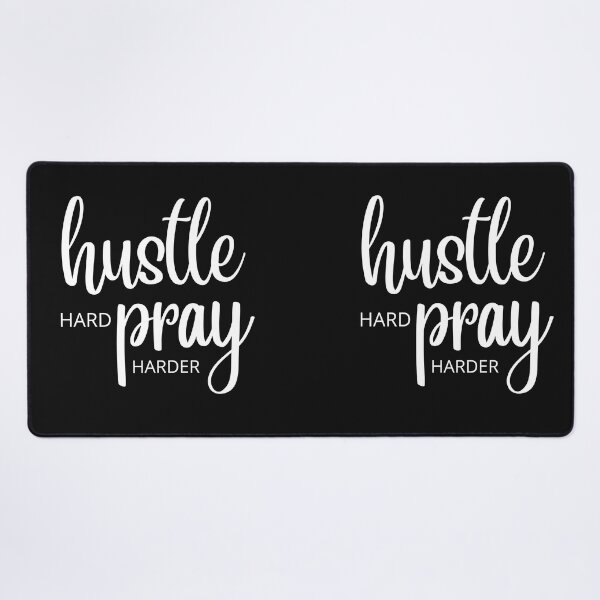 Item preview, Hustle Hard Pray Harder designed and sold by RedSparkle.