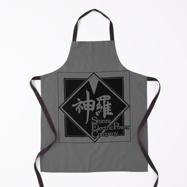 Item preview, Final Fantasy® VII Remake - Shinra Electric Power Company Logo [Black-Framing] designed and sold by MadisonCoulte.
