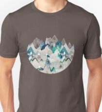 Call of the Mountains (in evergreen) Unisex T-Shirt