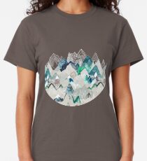 Call of the Mountains (in evergreen) Classic T-Shirt