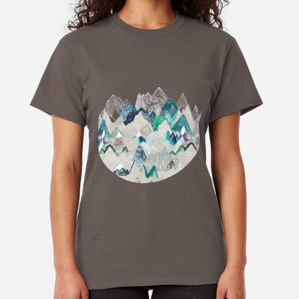 Call of the Mountains (in evergreen) Classic T-Shirt