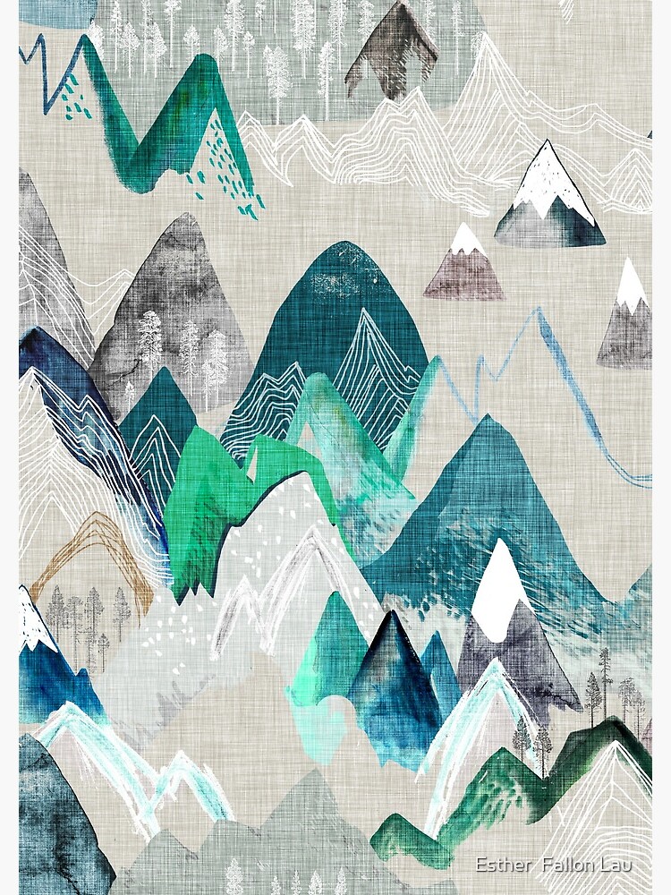 Call of the Mountains (in evergreen) by nouveaubohemian