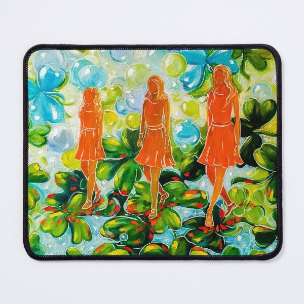 Item preview, Irish dancers, oil painting by Marina Daniluka designed and sold by MariDaniArt.
