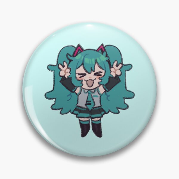 Hatsune miku (and friends) sticker and button designs i made : r