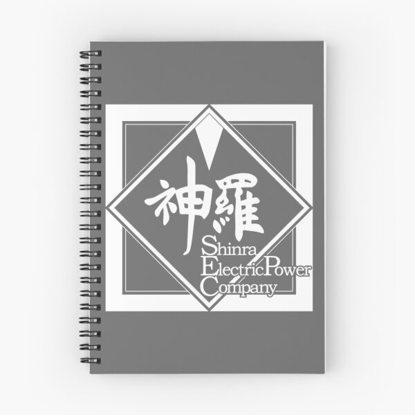 Item preview, Final Fantasy® VII Remake - Shinra Electric Power Company Logo [White-Framing] designed and sold by MadisonCoulte.