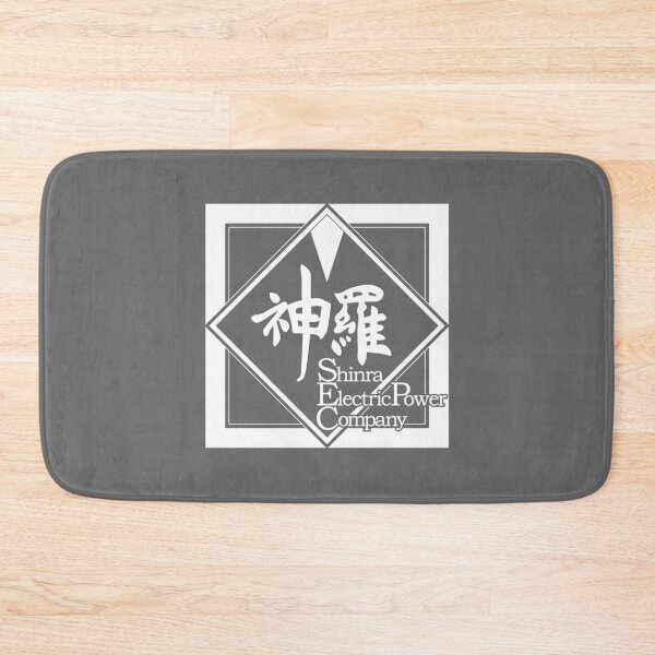 Item preview, Final Fantasy® VII Remake - Shinra Electric Power Company Logo [White-Framing] designed and sold by MadisonCoulte.
