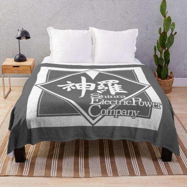 Item preview, Final Fantasy® VII Remake - Shinra Electric Power Company Logo [White-Framing] designed and sold by MadisonCoulte.