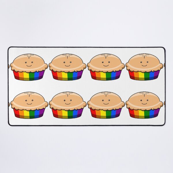 Artikelvorschau, Rainbow Pride Happy Pie entworfen und verkauft von CJ Vanderbeek.