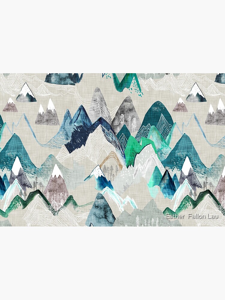 Call of the Mountains (in evergreen) by nouveaubohemian