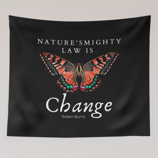 Item preview, Nature's Mighty Law is Change designed and sold by Ecollections.