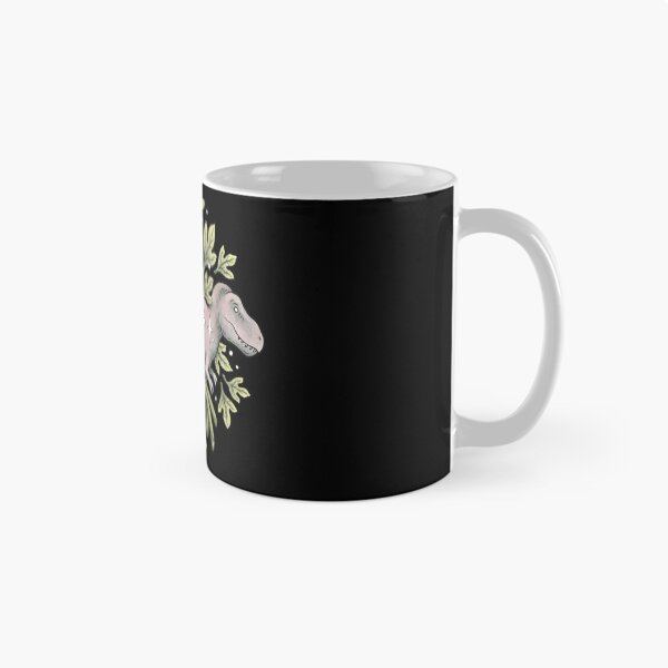 Item preview, Tyrannosaurus & Sassafras  Dinosaur Botanical Art Classic  designed and sold by diehmbiharic.