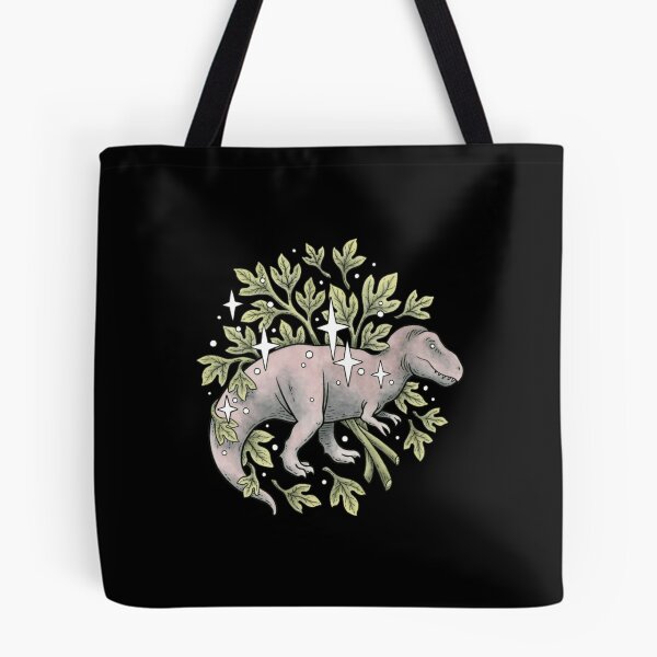 Item preview, Tyrannosaurus & Sassafras  Dinosaur Botanical Art Classic  designed and sold by diehmbiharic.