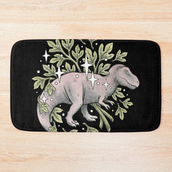 Item preview, Tyrannosaurus & Sassafras  Dinosaur Botanical Art Classic  designed and sold by diehmbiharic.