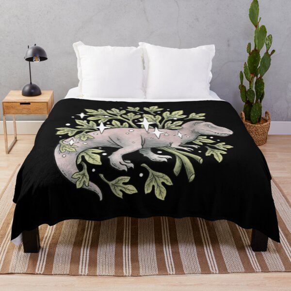 Item preview, Tyrannosaurus & Sassafras  Dinosaur Botanical Art Classic  designed and sold by diehmbiharic.