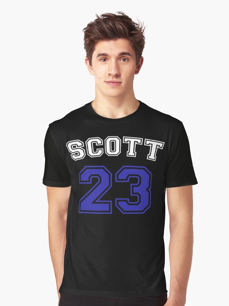 scott 23 one tree hill ravens jersey v2  Graphic T-Shirt for Sale by  EuphoricVSn