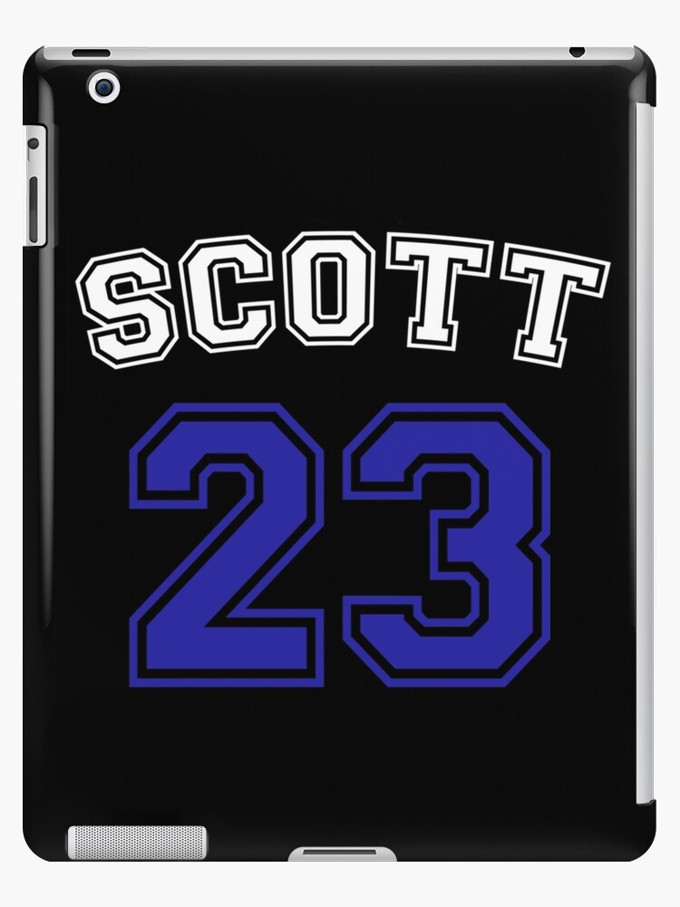 scott 23 one tree hill ravens jersey v2  iPad Case & Skin for Sale by  EuphoricVSn