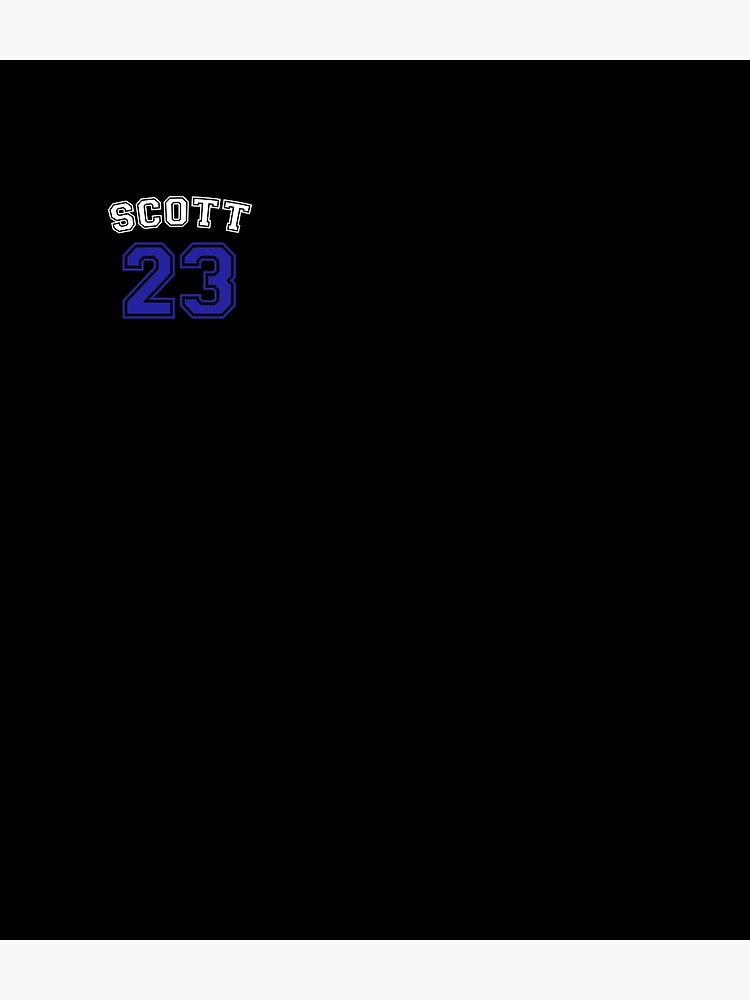 One Tree Hill Official Jersey – Scott 3 – Black