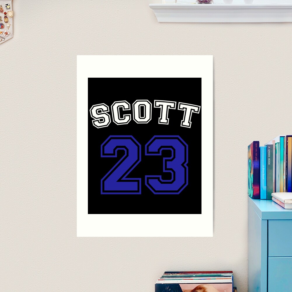 scott 23 one tree hill ravens jersey v2 | Poster