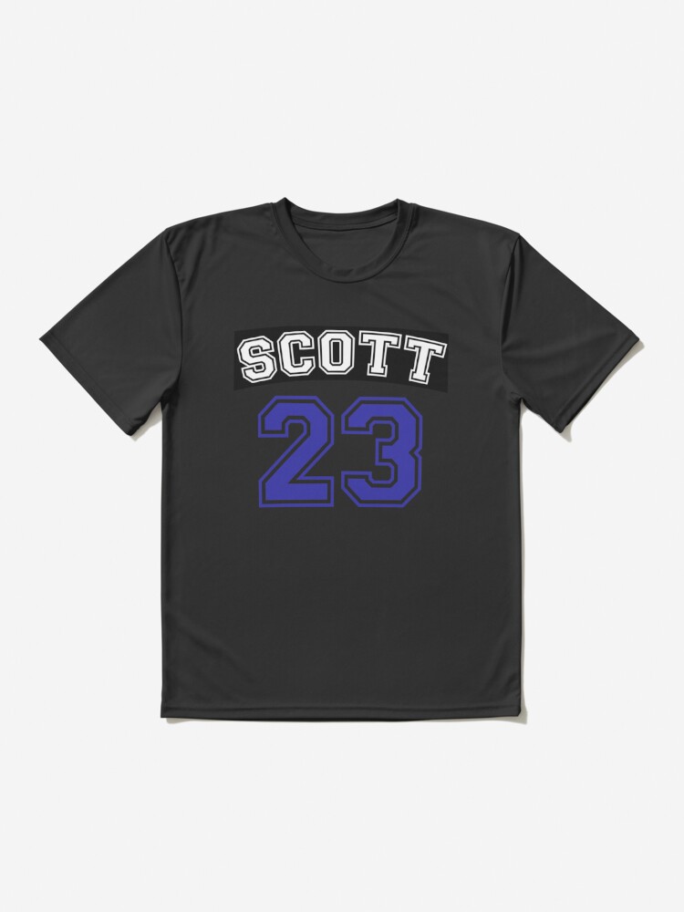 scott 23 one tree hill ravens jersey v2  Sticker for Sale by EuphoricVSn