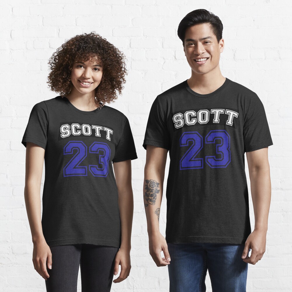 scott 23 one tree hill ravens jersey v2  Scarf for Sale by EuphoricVSn