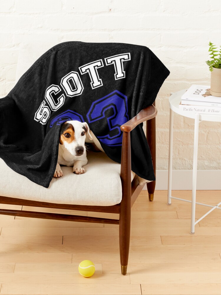 scott 23 one tree hill ravens jersey v2  Pet Blanket for Sale by