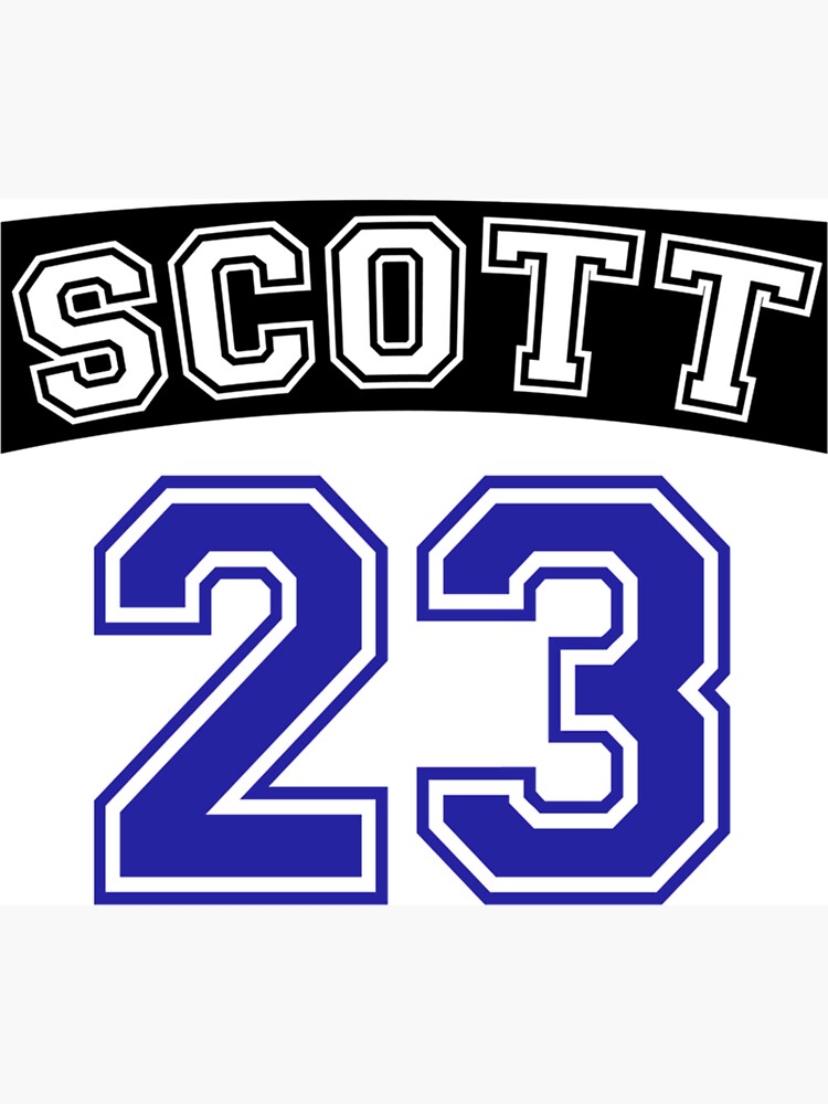 scott 23 one tree hill ravens jersey v2 ' Magnet for Sale by EuphoricVSn